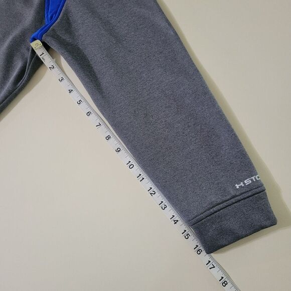 Youth Under Armour Storm Full-zip Gray Athletic Performance Jacket - Picture 6 of 14